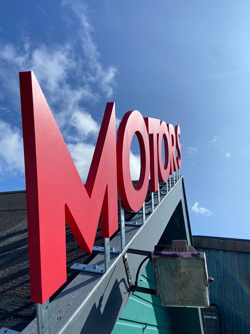 Signs Express Glasgow's collaboration with the BBC