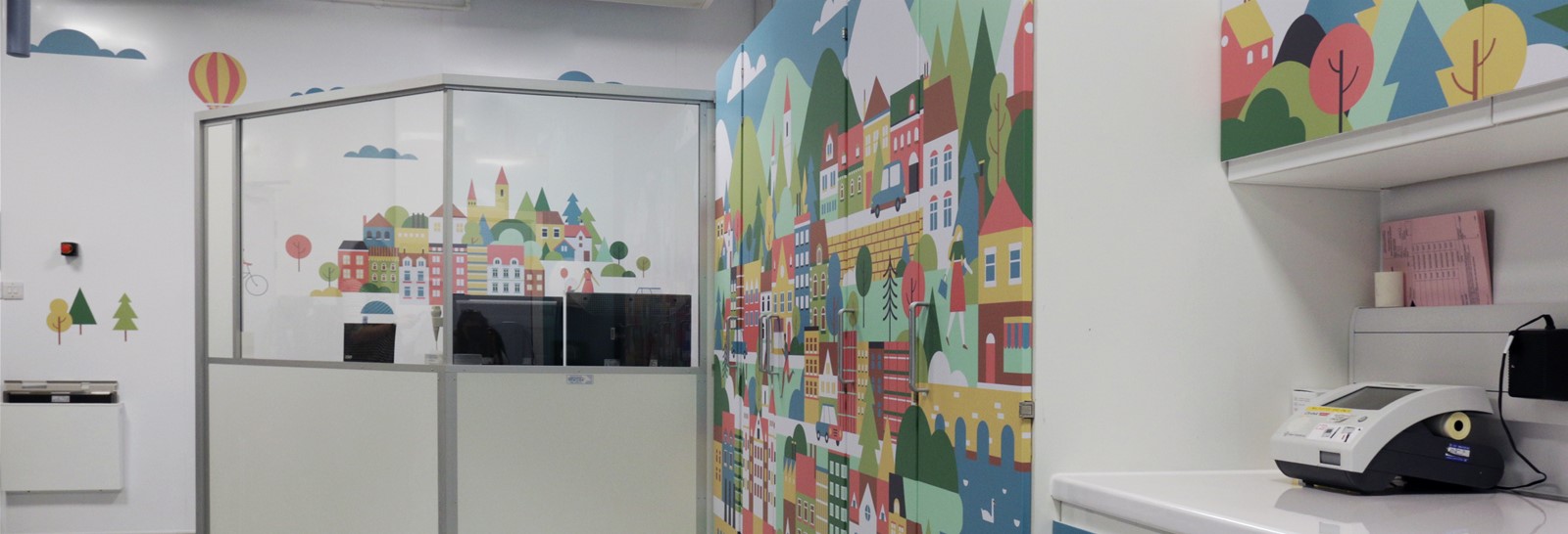 Award winning interior wall graphics by Signs Express (Sheffield)