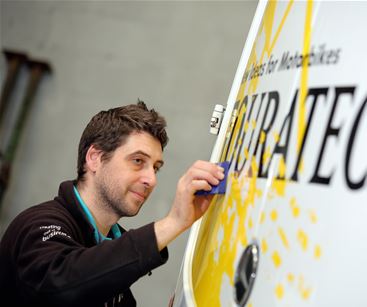 Signs Express are experts at vehicle graphics application