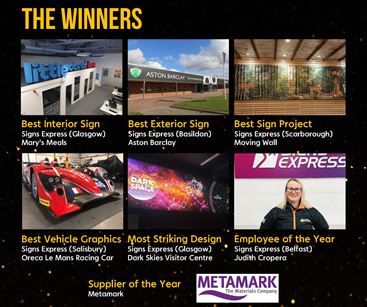 Sign Awards 2020 Winners